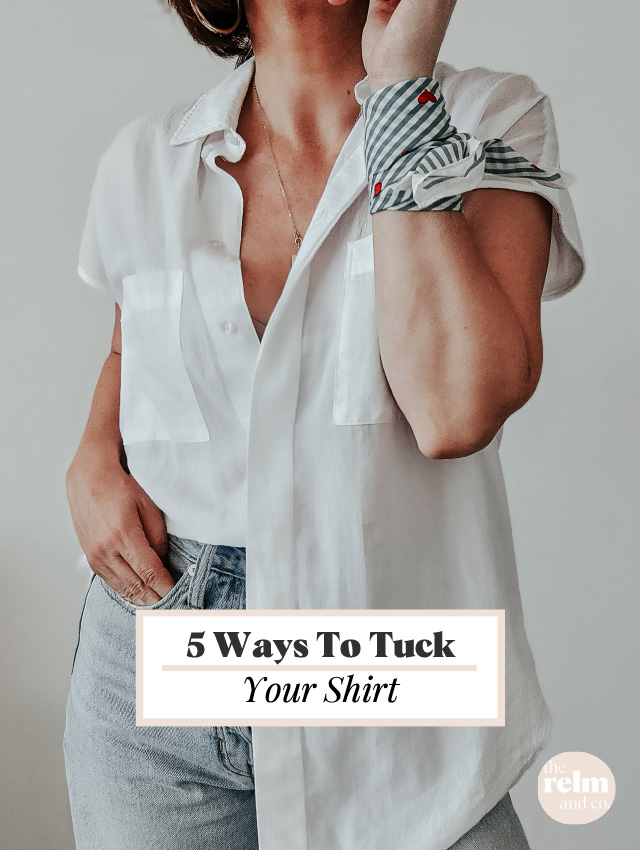 do you have to tuck in shirt for business casual